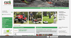 Desktop Screenshot of fgt-biesenthal.de