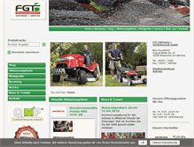 Tablet Screenshot of fgt-biesenthal.de